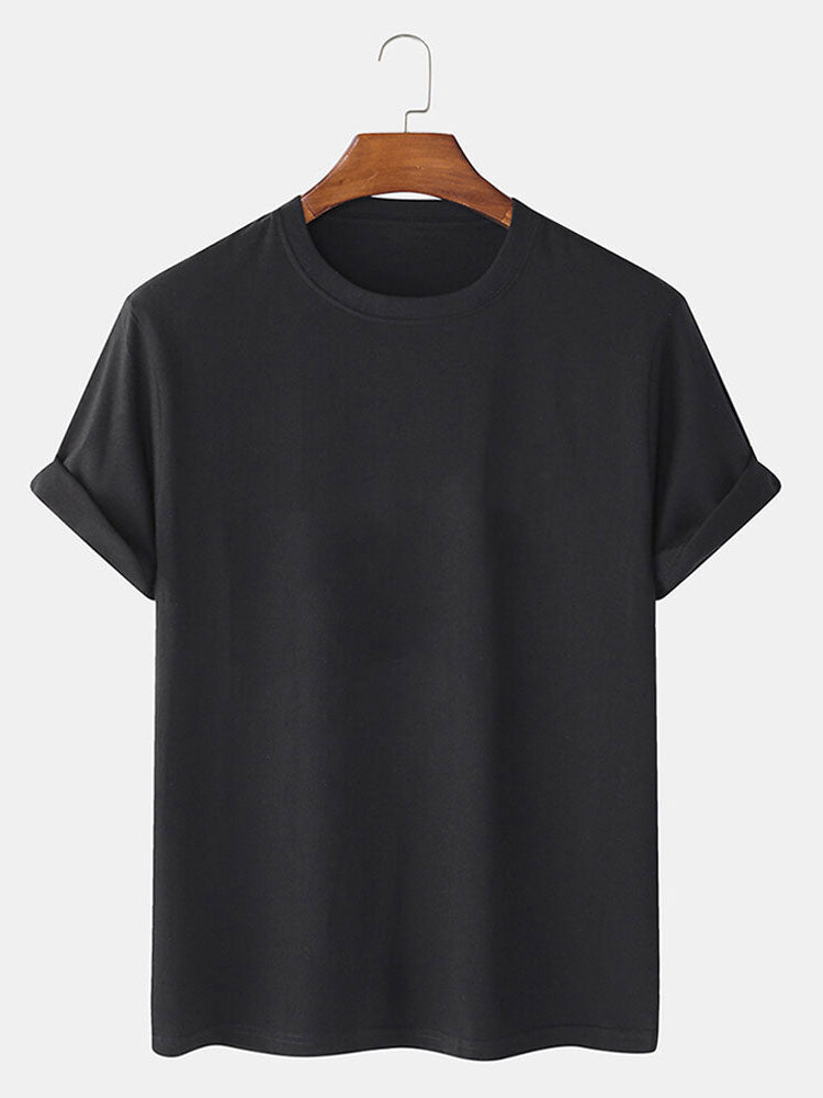 0_46102936-016e-476f-a2ad-c4cc05bebd9e-1.jpg 100% Cotton Basic T-Shirt - Image 1