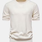 Knitted Crew Neck T-shirt